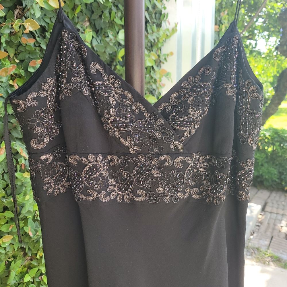 Beautiful black dress!